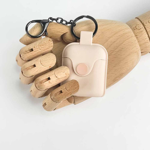 Чохол для AirPods 1/2 BAG Pink sand